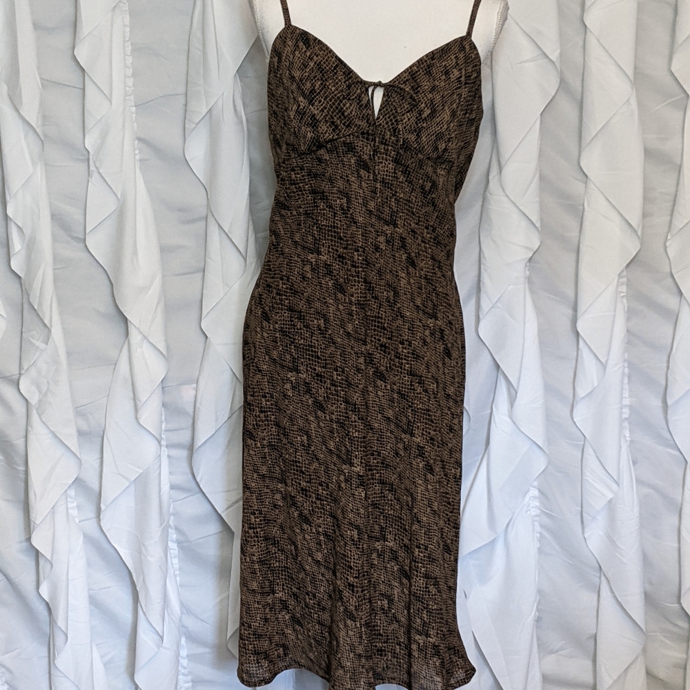 NY & Co snakeskin dress